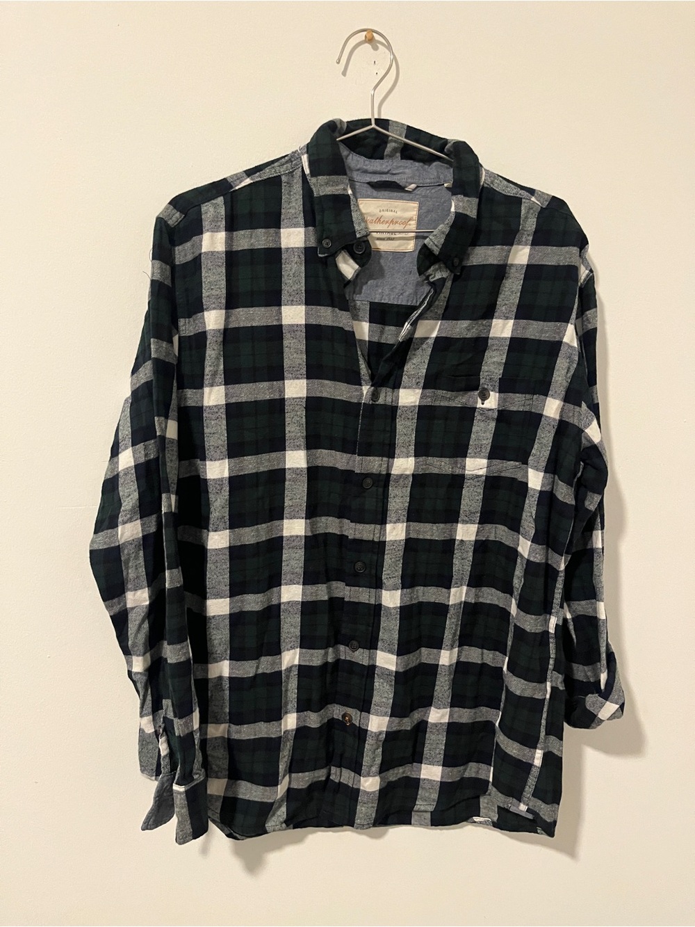 Weatherproof Plaid Button-Down Shirt